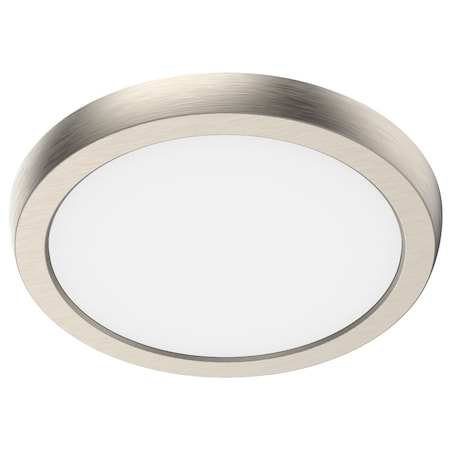 Nuvo Blink Performer, 10 Watt LED, 7 Inch Round Fixture, Brushed Nickel Finish, 5 CCT Selectable 62/1913